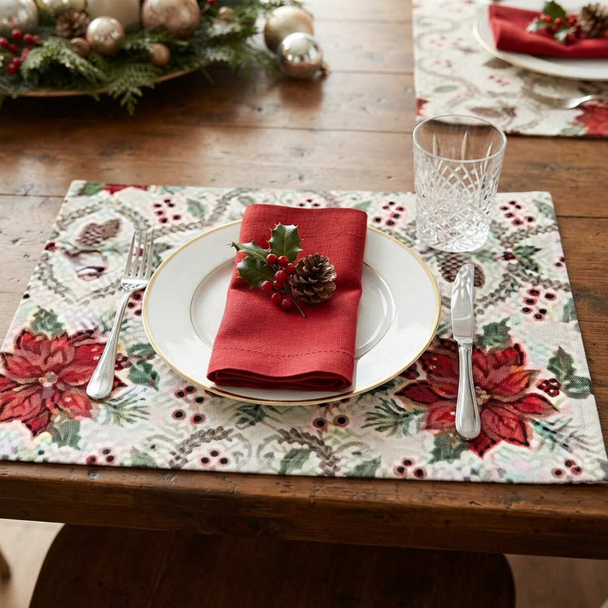 Individual Navidad Celebra Dohler 45 x 35 cm - D128 