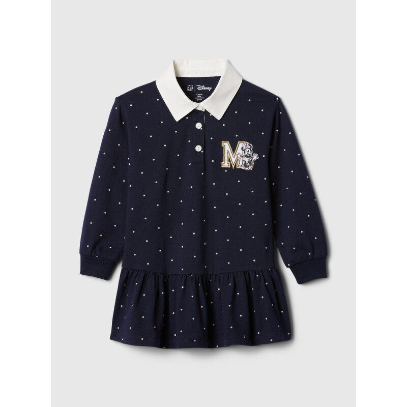 DIS MINNIE RUGBY DRESS NAVY UNIFORM