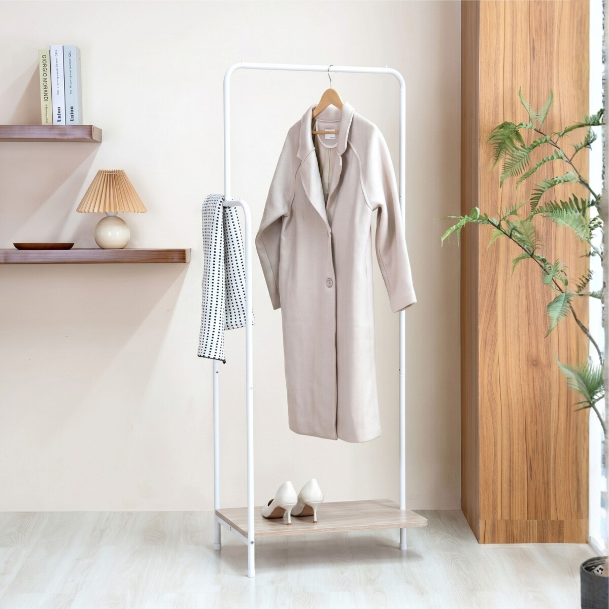 Perchero 1 Estante - House - Blanco 