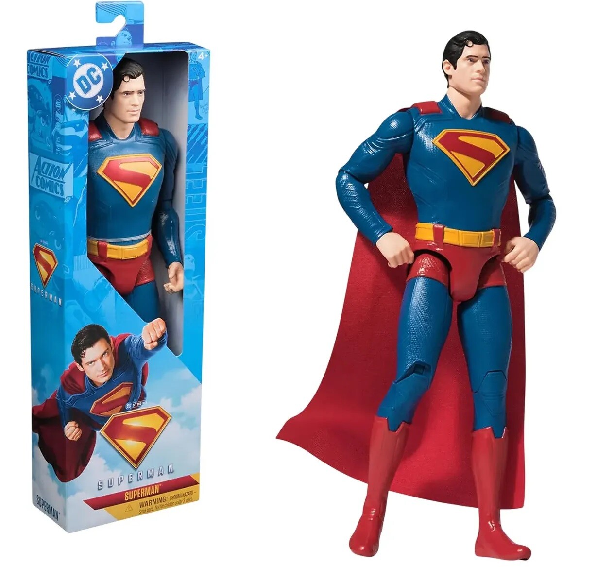 Figura Superman Dc Articulado 30cm 