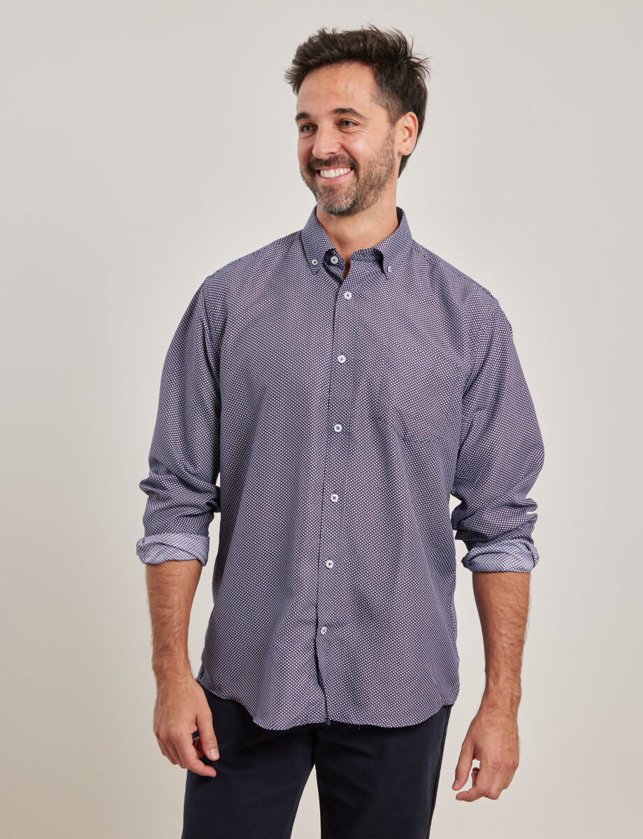 012553 CAMISA HARRINGTON URBAN Azul Osc/bla