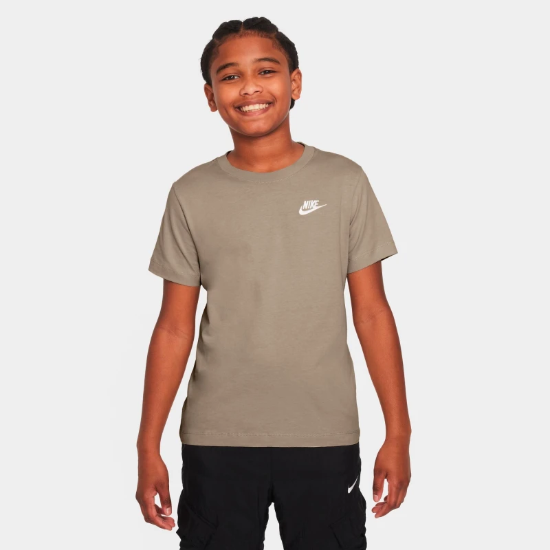 Remera Nike Sportswear Tee Futura de Niños Blanco