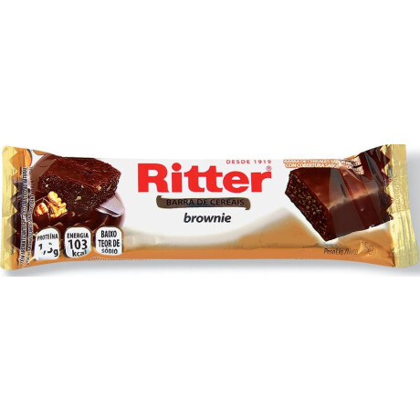 BARRA CEREAL RITTER 25G BROWNIE BARRA CEREAL RITTER 25G BROWNIE
