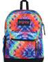 MOCHILA JANSPORT CROSS TOWN PLUS RED MULTI HIPPIE DAYS