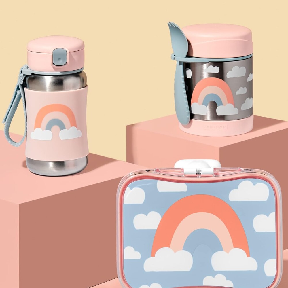 Lunch kit SKIP HOP tupper vianda arco iris
