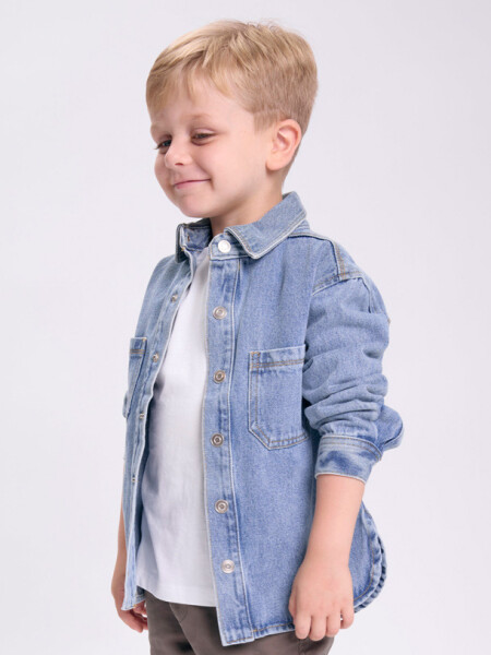 Sobrecamisa jean Azul Claro