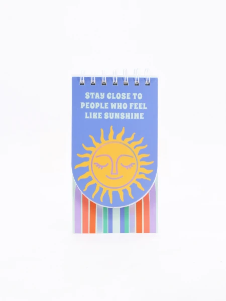 LIBRETA DE NOTAS AZUL