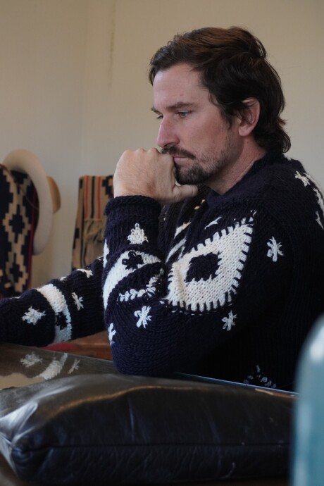 Sweater Gitano Lana Men Azul Marino