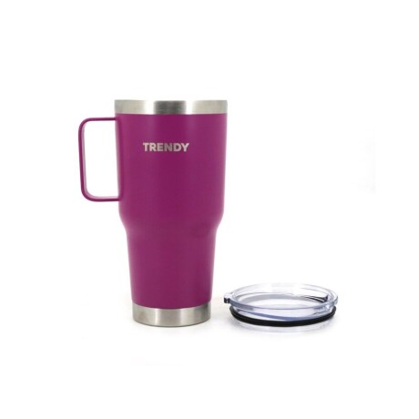 Vaso Térmico Trendy 900ML Con Tapa Y Asa FUCSIA