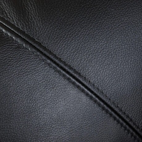 Sillon 3 cuerpos Cuero Natural Negro