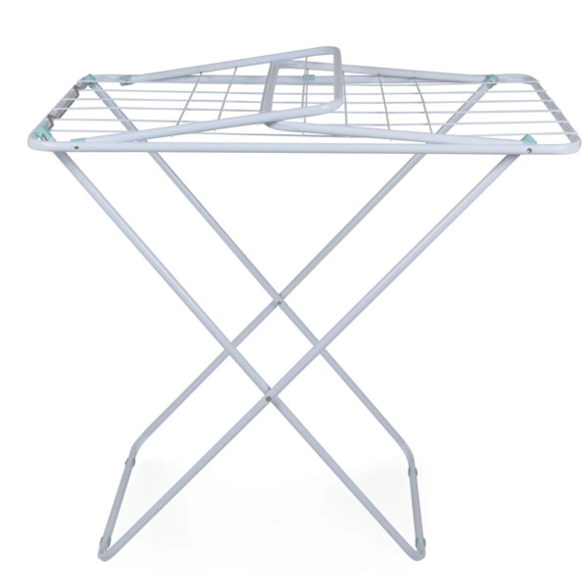 Tendedero de Piso Mor 121216005 con Extenciones de Acero - BLANCO 