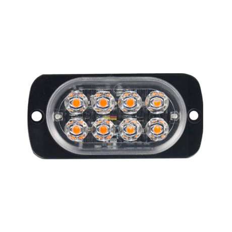 SEÑALIZACION - MINI BARRAL 8 LED 10-30V 86X41MM ROJO - SEÑALIZACION - MINI BARRAL 8 LED 10-30V 86X41MM ROJO -