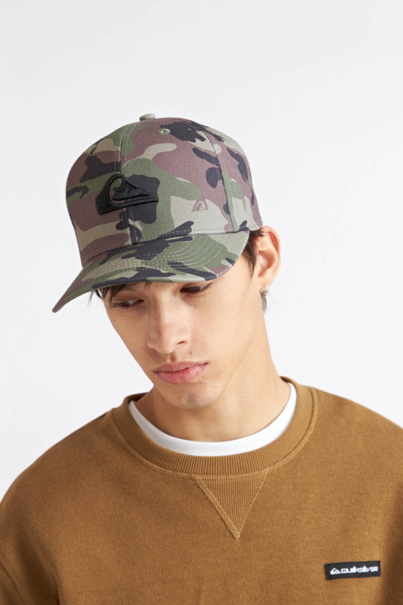 Quiksilver Gorro con Visera DECADES CAMO Unisex - Camo 