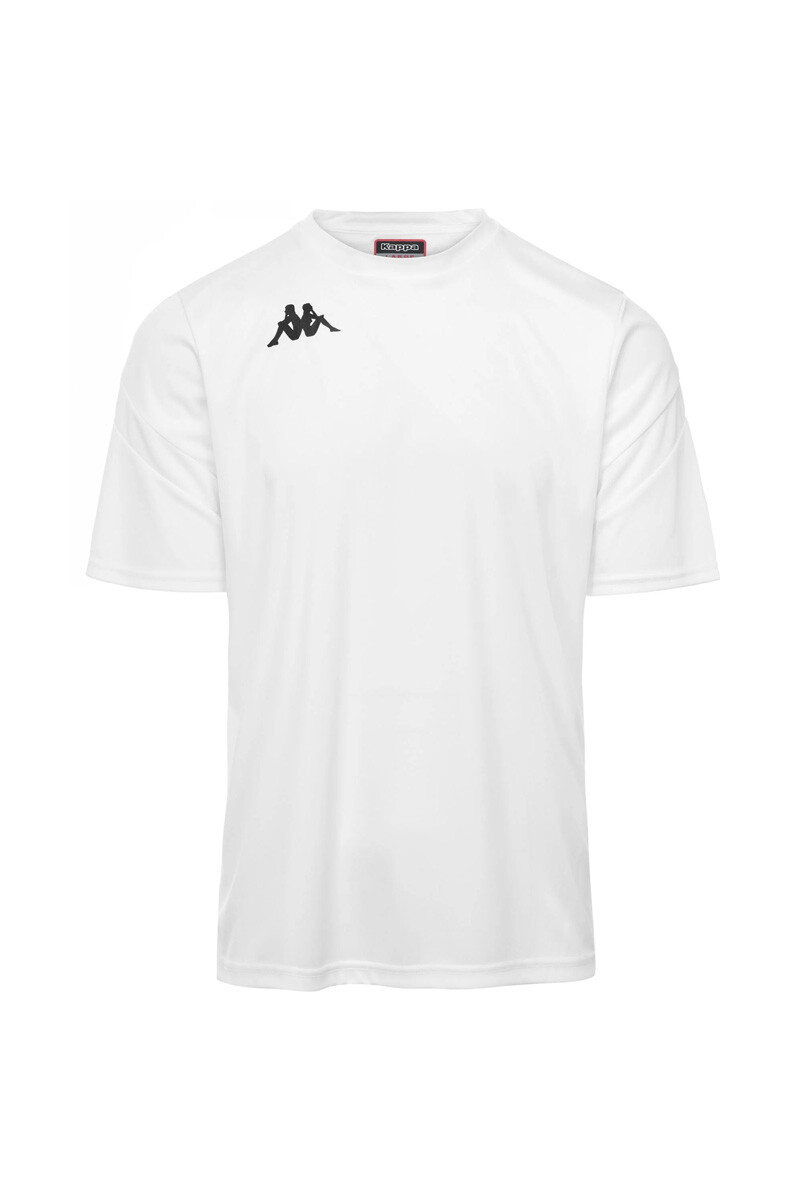 Remera KAPPA Football Dovo 34196UW Blanco