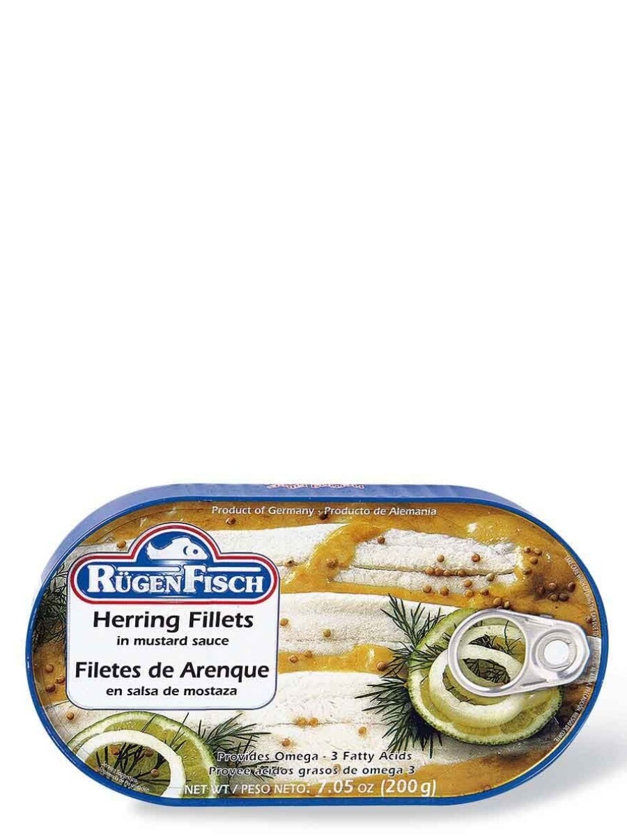 Arenques en salsa de mostaza Rugen Fisch 