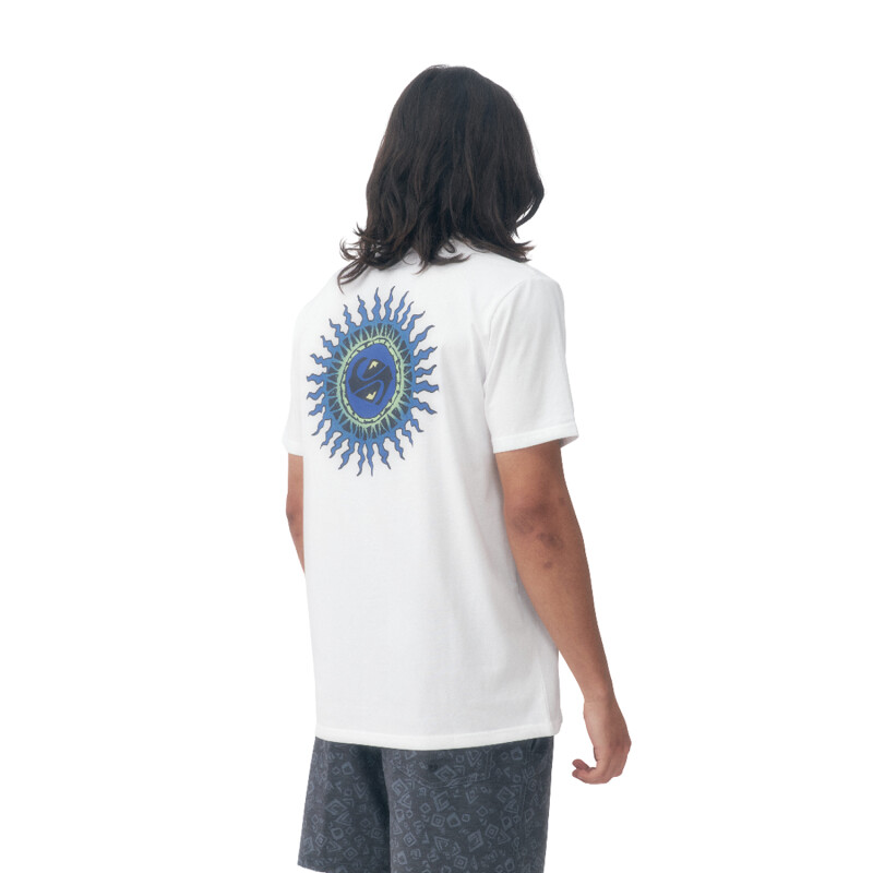 Remera Quiksilver Beach Blast - Blanco Remera Quiksilver Beach Blast - Blanco