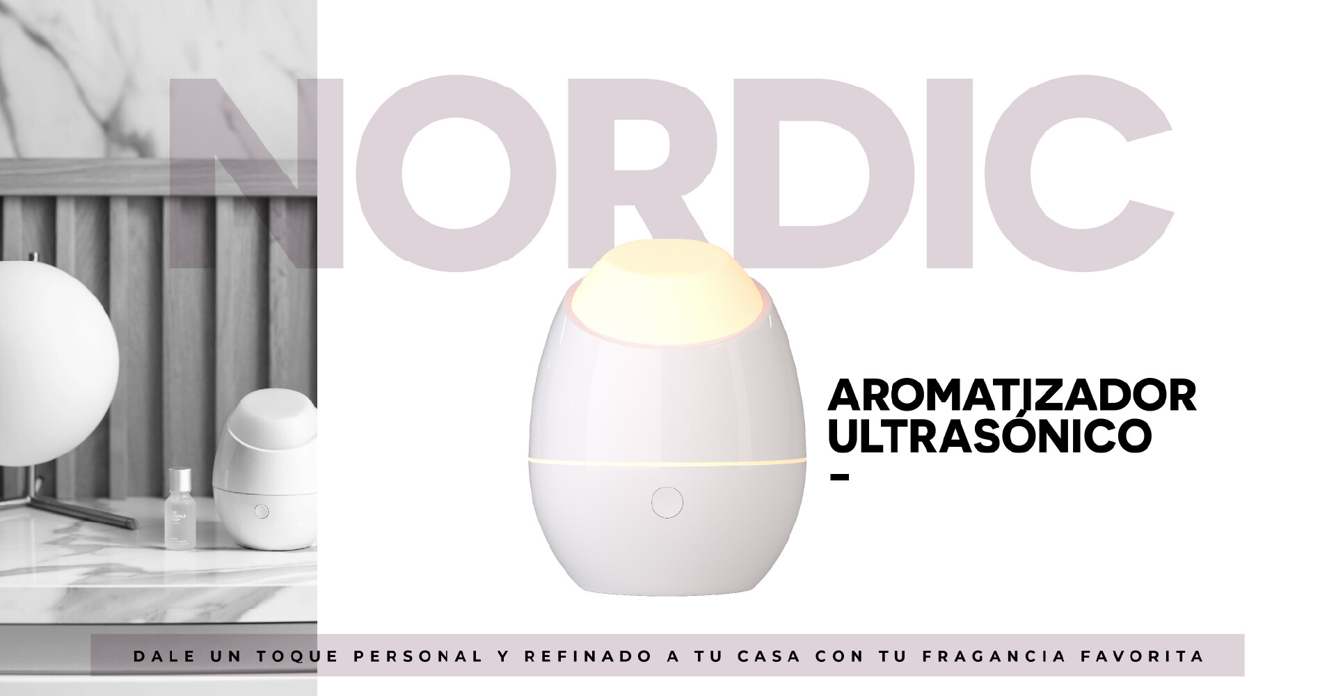 Nordic - Aromatizador ultrasónico