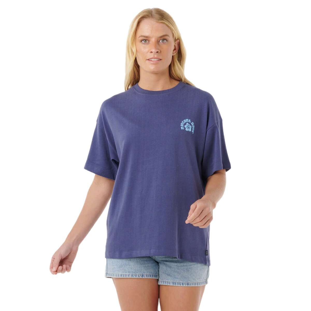 Remera Rip Curl Luxe Surf Heritage - Azul 