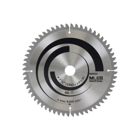 Disco sierra circular multimat. Ø184 60 dien Bosch BS3329