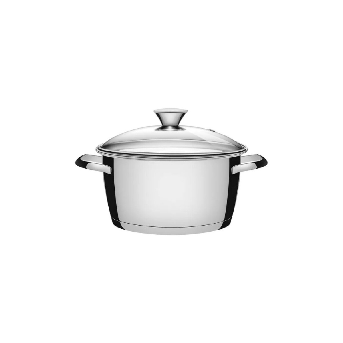 OLLA CACEROLA HONDA TRAMONTINA ALLEGRA 22CM 4,2 LITROS - PLATEADO 
