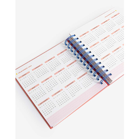 Agenda Diaria 2026 Combinacion Multicolor