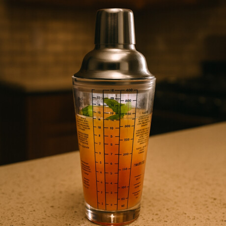 Vaso Coctelero de Vidrio 400 ml Vaso Coctelero de Vidrio 400 ml