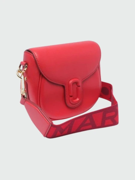 Marc Jacobs - Cartera de cuero, The Saddle Bag Rojo