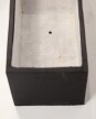 Jardinera Fibrocemento Negro mate - 80cm x 30cm