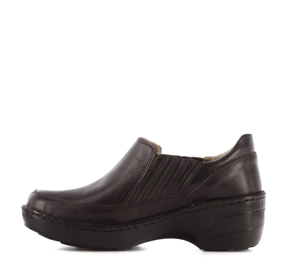 Zapato Casual Con Elastico-Ref.D5002 Negro 35.0 Chocolate