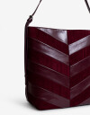Saca Cartera Formato Saca Texturada - Rojo Burdeaux