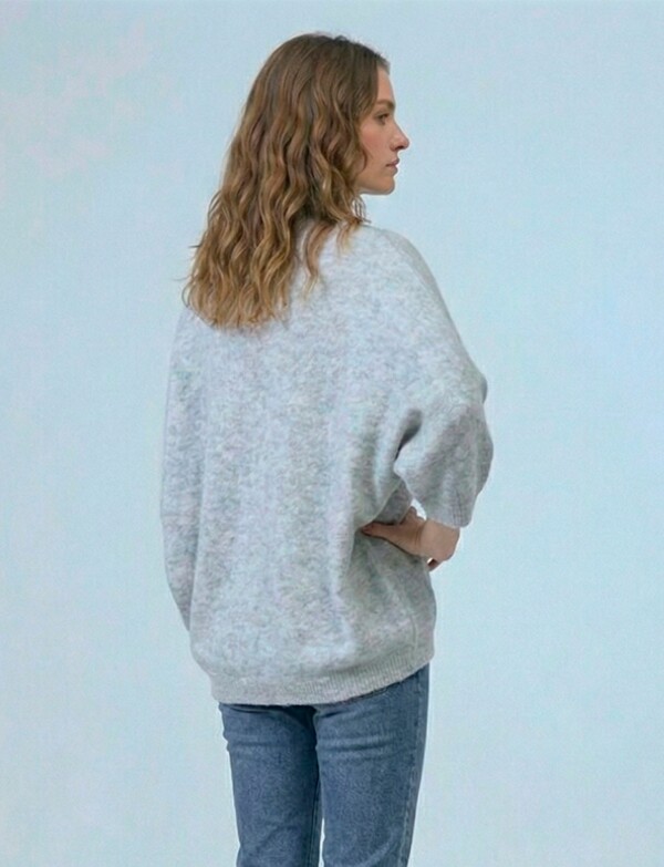 Cardigan Cashmere GRIS