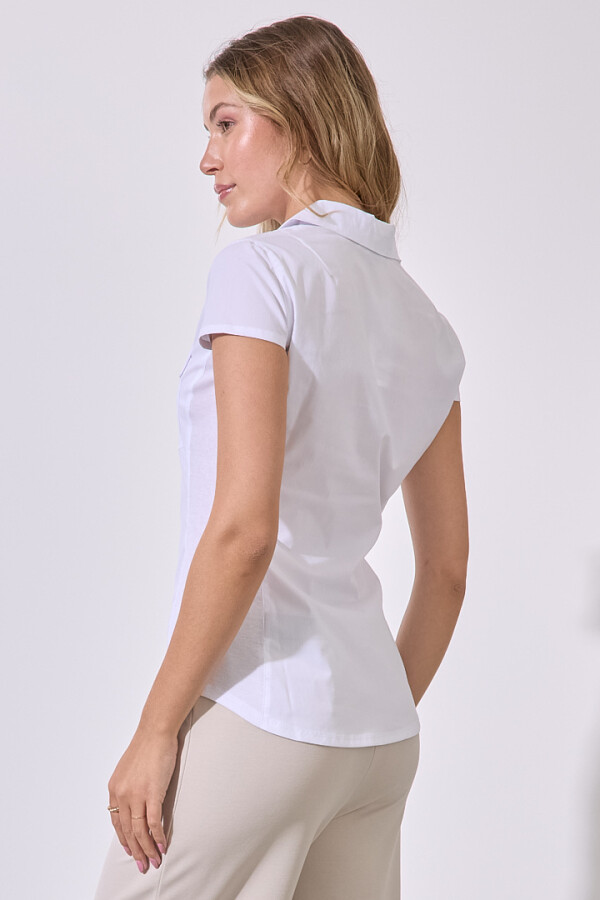 Camisa Algodón BLANCO