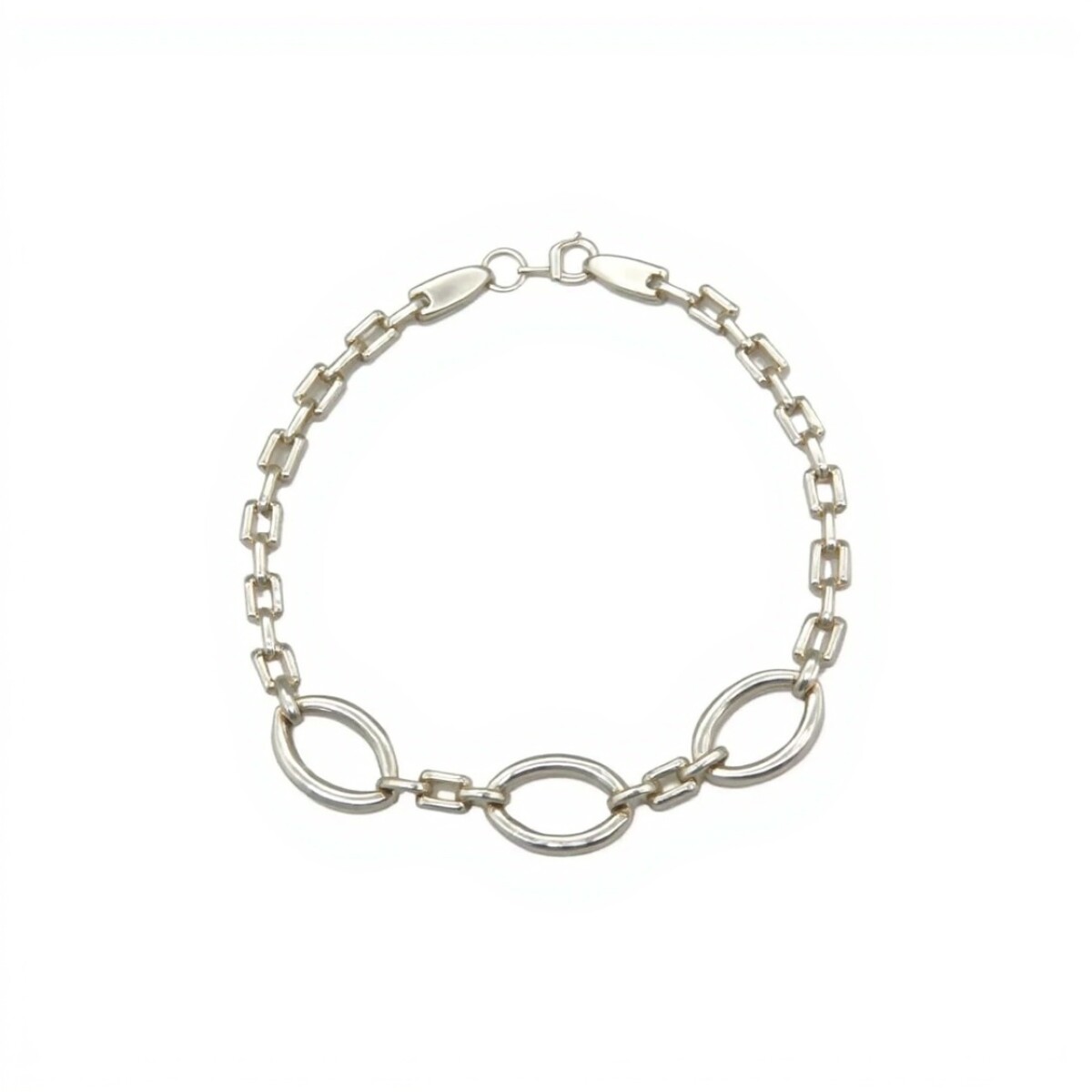 Pulsera Ovalos-Plata 925-Sin piedra-PU3083 - sinpiedra 