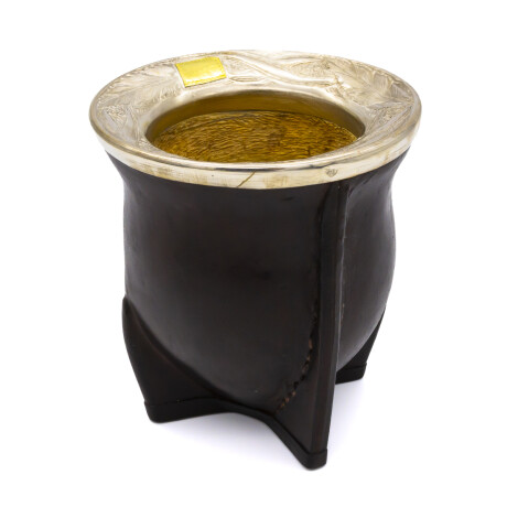 Mate de plata y oro. Modelo, CAMIONERO. Mate de plata y oro. Modelo, CAMIONERO.