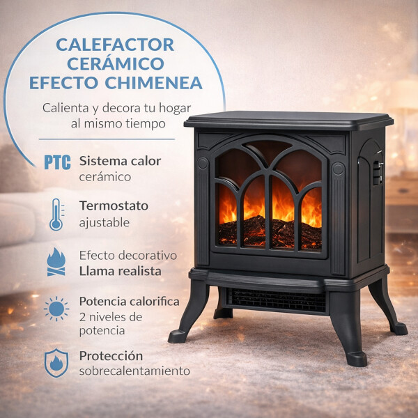 Estufa Eléctrica Simil Leña Kassel Ks-elen21 2000w ESTUFA SIMIL LEÑA KASSEL KS-ELEN21