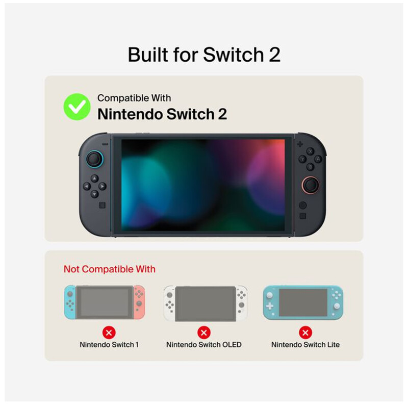 Estuche Belkin para Nintendo Switch 2 Charcoal Estuche Belkin para Nintendo Switch 2 Charcoal