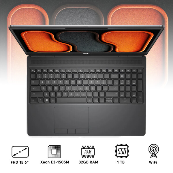Notebook Dell 5520 Xeon 1505m 32gb 1tb Ssd NOTEBOOK RFPL DELL 5520 XEON/32/1/M1200