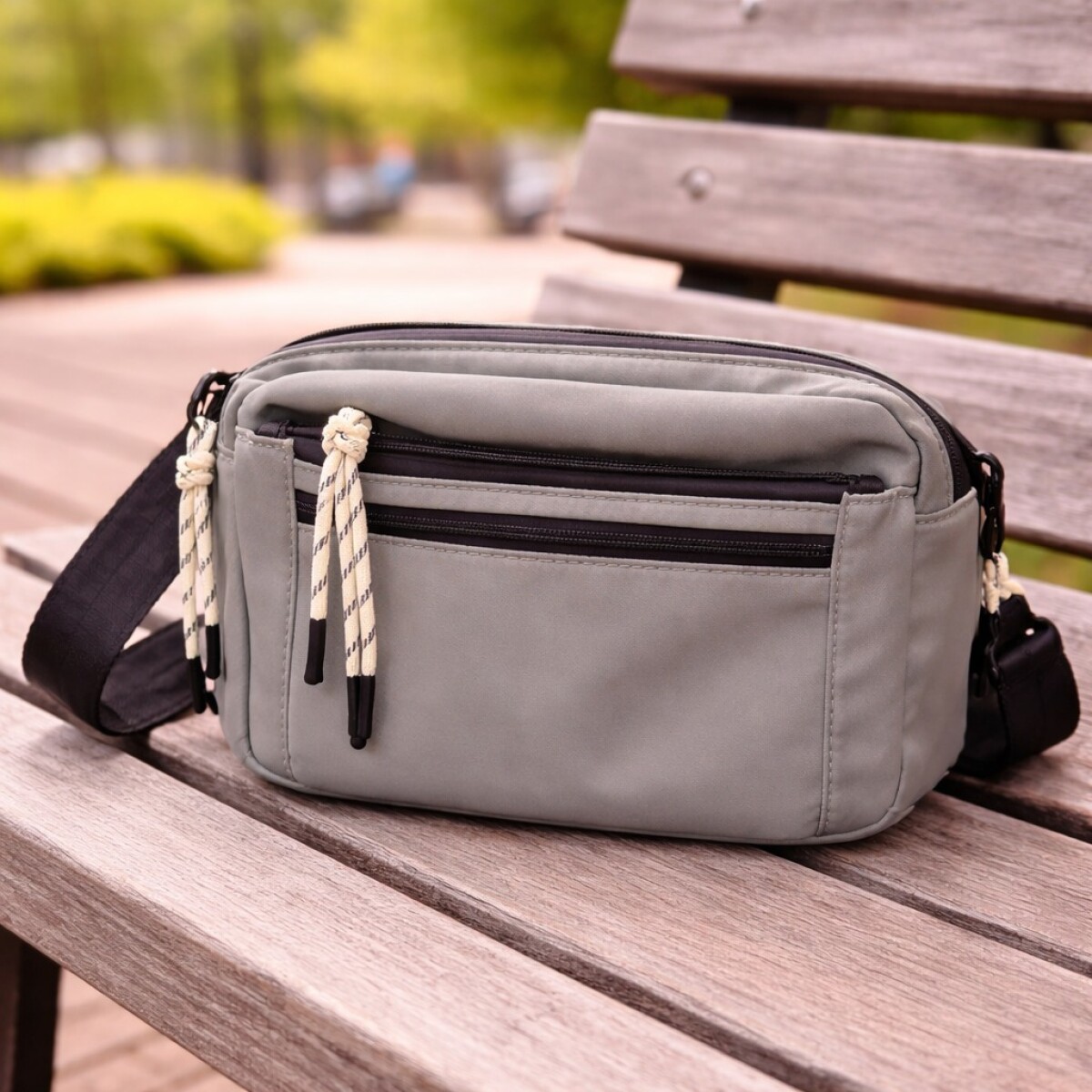 Bandolera de Dama en Tela Impermeable - Laurel 