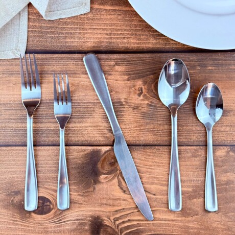 Juego De Cubiertos Acero Inoxidable 20 Piezas Juego De Cubiertos Acero Inoxidable 20 Piezas
