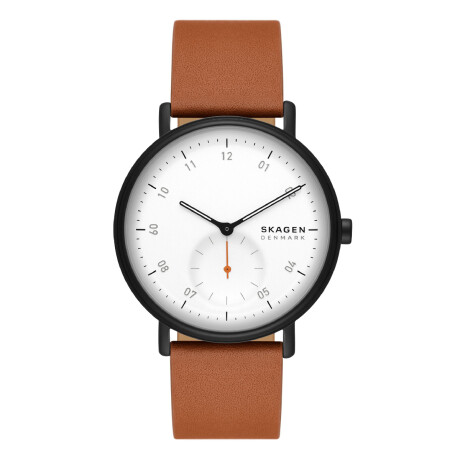 RELOJ SKAGEN FASHION ACERO CUERO MARRON 0