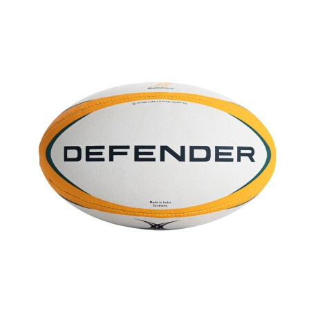 PELOTA RUGBY WALLABIES White & Yellow