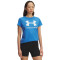 UA W SPORTSTYLE LOGO SS-BLU BLU-402