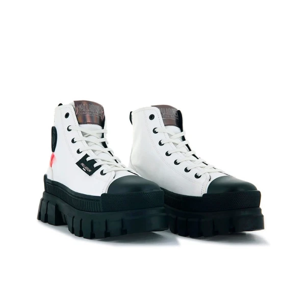 Botas Palladium Revolt HI TX Blanco