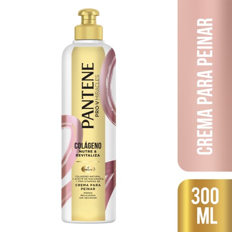 Pantene Crema de Peinar Colágeno Nutre y Revitaliza 300ml – Cabello Firme y Sedoso Pantene Crema de Peinar Colágeno Nutre y Revitaliza 300ml – Cabello Firme y Sedoso