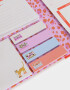Librería Sets Planner Set De Notas Adhesivas Con Lapicera - Combinacion Multicolor