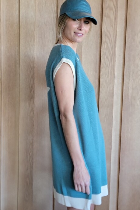 Vestido Cometa Tourquesa