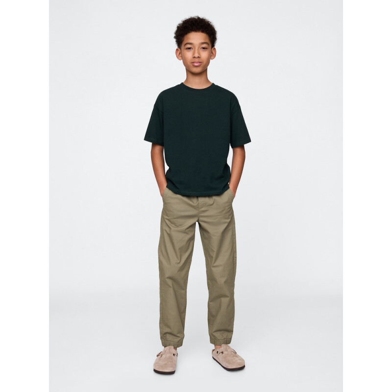 RELAXED EVERYDAY JOGGER MESCULEN GREEN