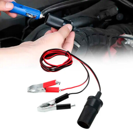 ACCESORIO INTERIOR - ADAPTADOR CON PINZAS TIPO ENCENDEDOR WESTON ACCESORIO INTERIOR - ADAPTADOR CON PINZAS TIPO ENCENDEDOR WESTON