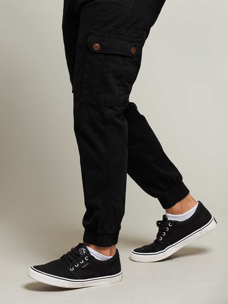 PANTALON CARGO VISUND DIXIE Negro