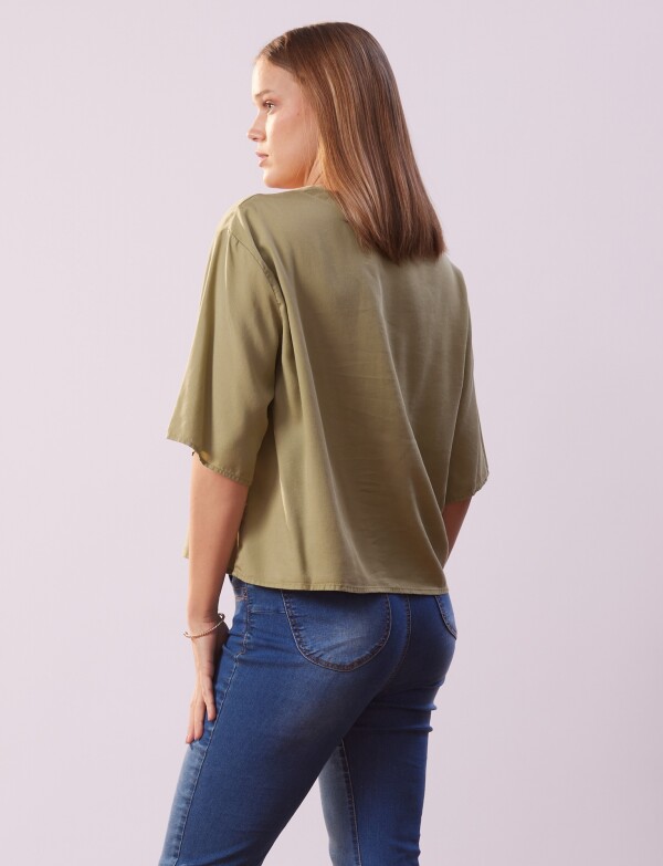 Blusa Lyocell OLIVA